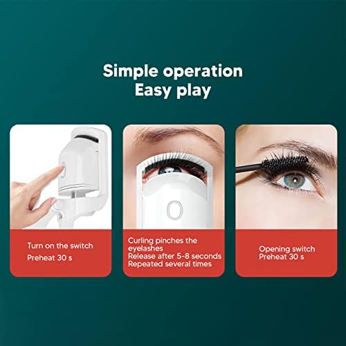 Electric Eyelash Curler Heated   أداة تجعيد الرموش الكهربائية ساخنة